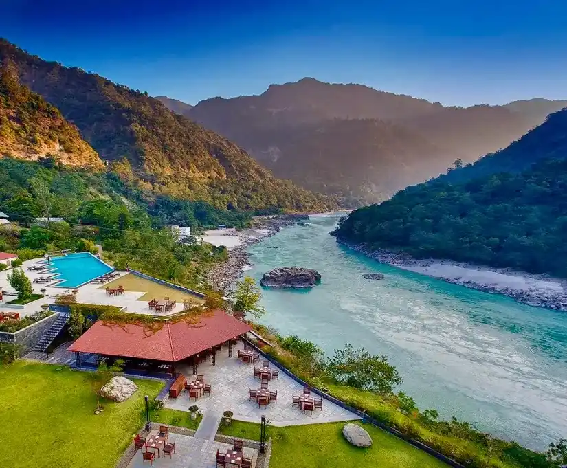 Riverside stay in rishikesh